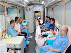 水口山公司350余名干部職工參加無償獻血